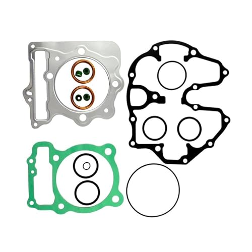 オートバイ用ヘッドシリンダーガスケット エンジンスターターカバーガスケット XR400 1996-2004に適合