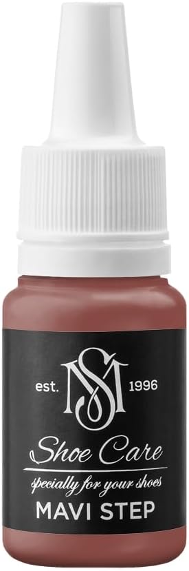 Suede & Nubuck Spray - NCS S 5030-Y90R Darkest Sequoia Brown - Color Renovator & Protection for Suede, Nubuck, Velour by MAVI STEP - 1.70 fl oz / 50 ml