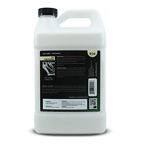 3D Leather, Vinyl & Plastic Conditioner - Restores, Conditions & Protects For Extended Life & Appearance - Great For Seats, Steering Wheels, Door Panels - Car, Office, Home Use 1 Gallon #TOP1