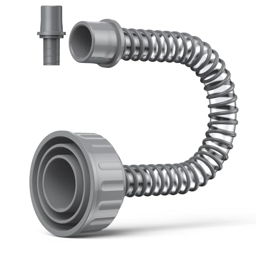 AC Drain Line Cleaner, A/C Condensate Drain Line Cleaner Adapter, hvac tools, Universal Fit AC Drain Line Unclogger, Compatiable With Most PVC Pipe Sizes, Easy To Use, Grey