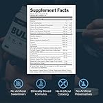 Transparent Labs Bulk Pre Workout Powder - Naturally Sweetened Advanced Pre-Workout Formula for Muscle Building and Strength - 30 Servings, Strawberry Lemonade - Image 3