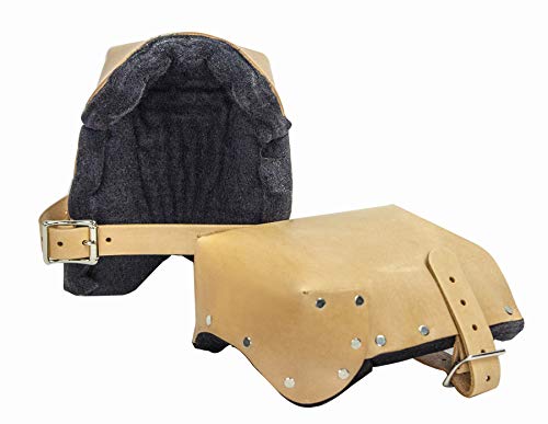 Heritage Leather 321 Easy Walk Double Felt Leather Knee Pads Heritage Leather 321 Easy Walk Double Felt Leather Knee Pads
