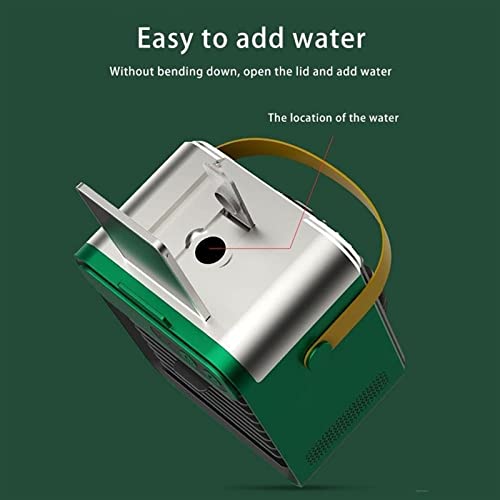 Mini climatiseur portable et ventilateur spray USB pour éviter la chaleur au bureau