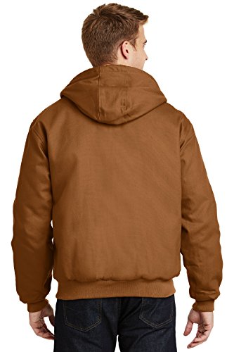 CornerStone Unisex Duck Cloth Hooded Work Jacket3