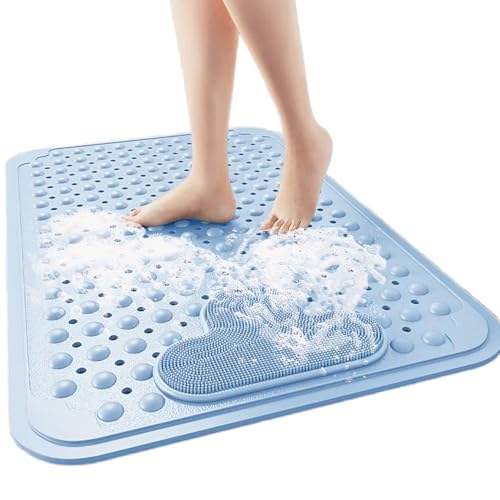 La mejor selección de Alfombrillas para bañera , tabla con los diez mejores. 42 Alfombrilla para Baño Antideslizante 70 x 40 cm Tapete de Baño para Ducha Masaje de Pies Tapete para Regadera con Ventosas y Orificios de Drenaje Alfombrilla para Bañera de...