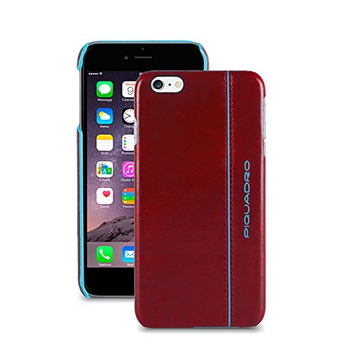 PIQUADRO Custodia Rigida per iPhone 6, Rosso