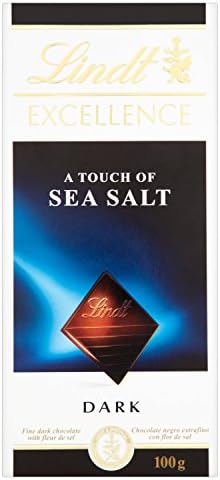 Lindt Excellence Sea Salt 100g x 4pcs