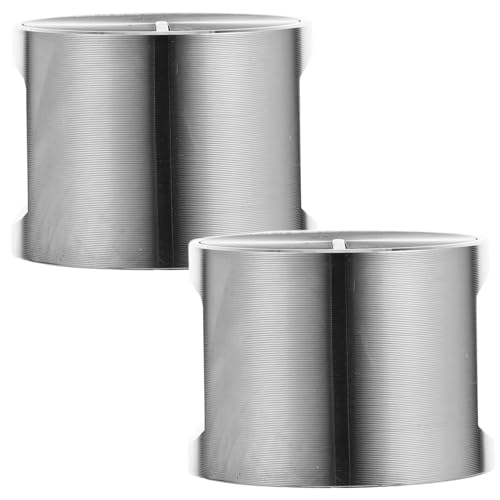 LIFKICH 2pcs Stainless Steel Cooktop Knob Gas Stove Control Knobs Replacement for Oven Stove Top