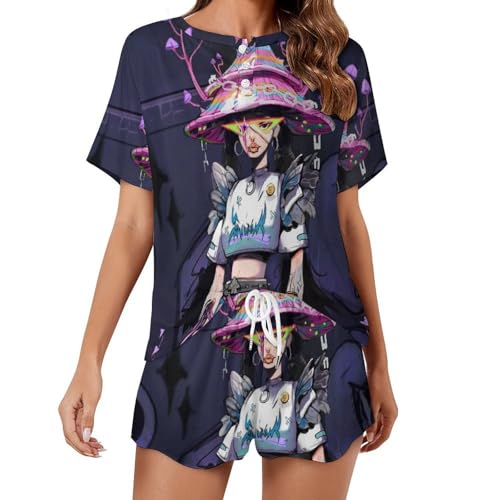 Pyjama court femme idéal pour vos soirées détente et matins d'été