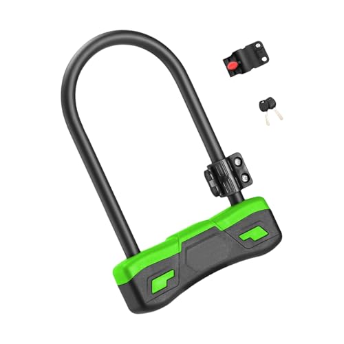 REElua Anti Theft Bike U with for Road and Mountain Bike Heavy Duty Accessories Safe Anti Theft U Shape