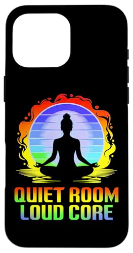 QUIET ROOM LOUD CORE �X�}�z�P�[�X iPhone 16 Pro Max �p