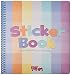 Sticker Farm Happy Day Series Large (10 x 10.5 in) Reusable Sticker Album for Collecting, Boys and Girls - Large Starter Activity Album with 75+ Puffy Stickers to Start Collection