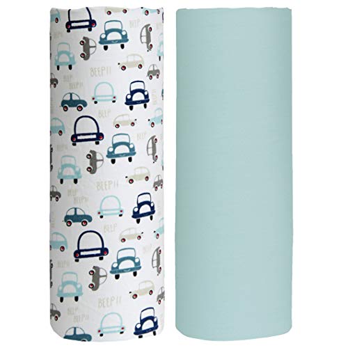 Cuddles & Cribs 2 Pack GOTS Certified Organic Cotton Fitted Crib Sheet