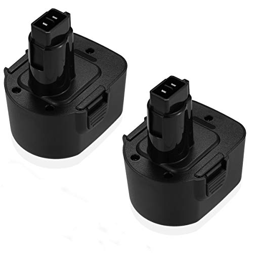 Powerextra Upgraded 12 Volt 3000mAh Replacement Battery for Black & Decker PS130 Firestorm 12-Volt Pod Style Battery 2 Pack