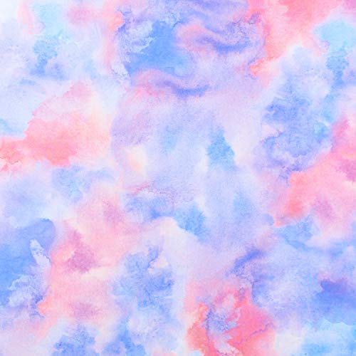 Beautiful Japanese Origami Paper (A.k.a. Chiyogami), Each Contains Four Different Designs, Made In Japan (Watercolor Abstract) #TOP4