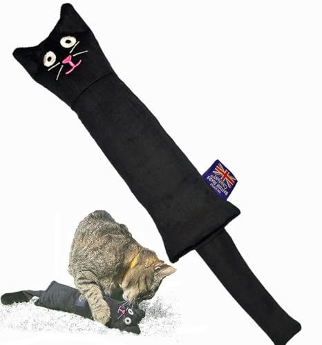 UK BRITISH MADE CATNIP TOYS WITH ORGANIC SUPER STRONG HIGH STENGTH POTENCY CAT NIP INSIDE LARGE CAT KICKER TOY FOR PET CATS. NEW CAT DESIGN!!!(Cat Catnip Kicker Toy)
