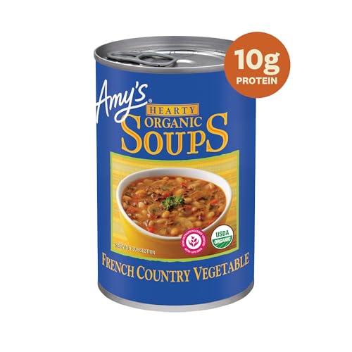 Image of Amy's Soups, Organic Hearty French Country Vegetable Soup, 14.4 Ounce