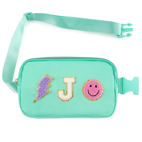 Image of PainZieteg Fanny Pack for Girls Chenille Letter Belt Bag Crossbody for Kids