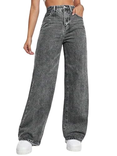 Image of KOTTY Women's Straight Fit High-Rise Stretchable Jeans