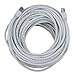 Computzoutlet 100ft White cat6 Ethernet Cable for linksys D-Link Router 100' 100 ft