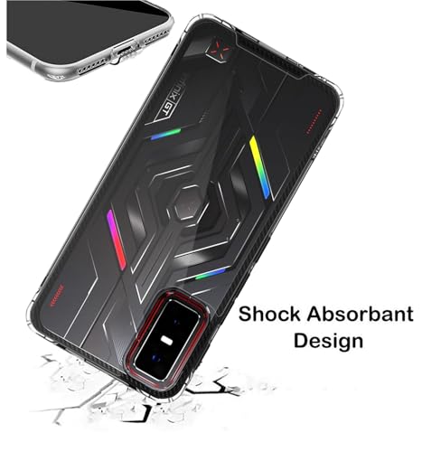 Image of Soft Silicone TPU Flexible Back Cover Compatible with Infinix GT 30 Pro 5G