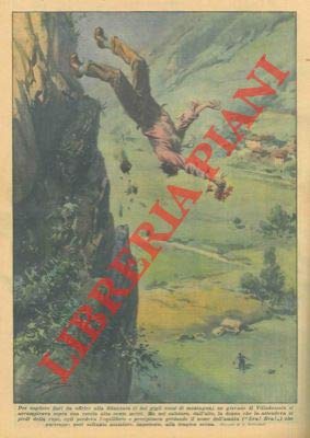 Giovane di Villadossola cade per cogliere fiori per la sua bella e precipita gridando "Eva, Eva".