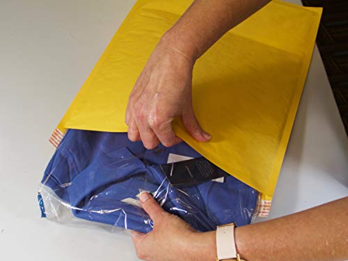 IPG Eco-lite #7 ELSS7 Golden Kraft Self Seal Bubble Mailer, 14.25" x 20" (Case of 50)