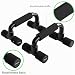 Readaeer Liegestützgriffe Push Up Stand Bars Liegestütze (schwarz)