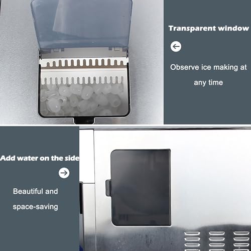 Dispensador de agua con máquina de hielo portátil miniatura 6