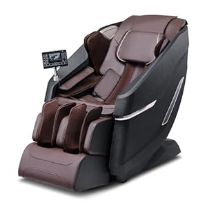 VEVOR Massagesessel mit Flexibler SL-Schiene, 3D-Ganzkörper-Shiatsu-Massa... Schwerelosigkeit, 10 bis 18 Automatikmodi, Heizung, Bluetooth-Lautsprecher, Luftkissen und Touchscreen 160 kg