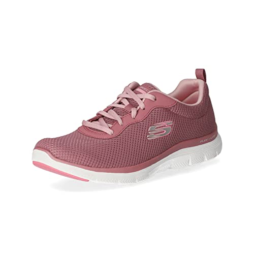 Skechers Women's Flex Appeal 4.0 - Brilliant View Sneaker In Mauve, Size 5.5 | Textile/Synthetic, Vegan, Machine Washable - 2