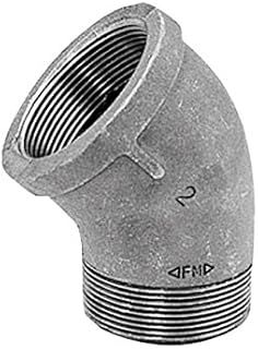 8700128450 45 deg Street Galvanized Elbow - 0.375 in.