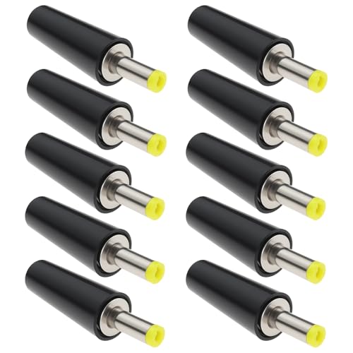 10pcs Conector macho de potencia DC 4.0x1.7mm para cable miniatura 1