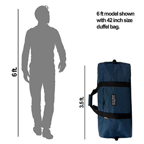 Heavy Duty Cargo Duffel Large Sport Gear Drum Set Equipment Hardware Travel Bag Rooftop Rack Bag 36 Inch Navy Traveling Bags