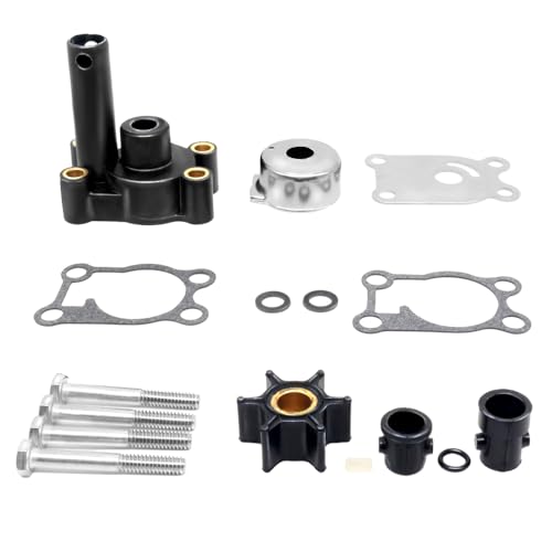 QuickMarine 0396644 Outboard Water Pump Impeller Repair Kit Replaces Johnson Evinrude 4-8 HP 396644 765603 389844 Sierra 18-4529
