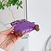 wifantien 3D Eggplant Case,Cartoon Cute Kawaii Lovely Character Eggplant Man Shape Kids Teens Girls Women Soft Silicone Case for iPhone 14 Pro Max/15 Pro Max 6.7 inch