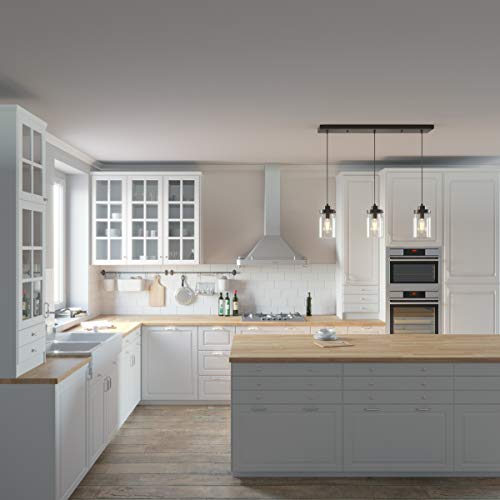 Hunter Fan Company 19155 Devon Park Linear Pendant Light, Onyx Bengal - Image 2