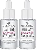 Essence - Gouttes Séchantes pour Vernis à Ongles Express Dry Drops Nail Art (Lot de 2)