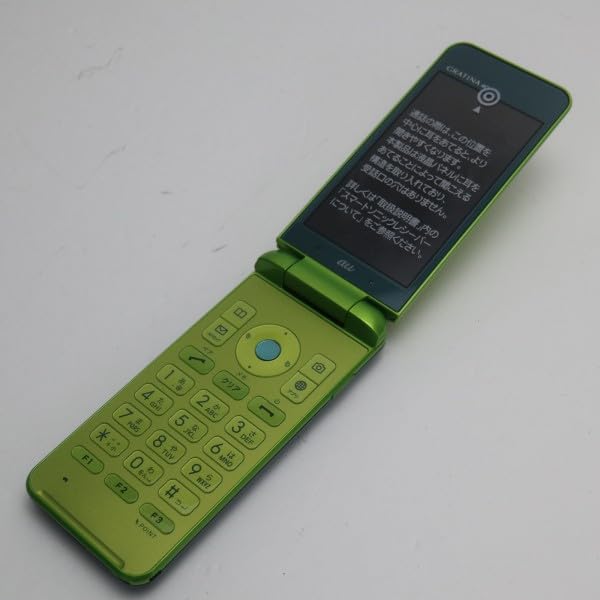 Amazon | AU GRATINA 4G KYF31 グリーン | 携帯電話本体 通販