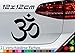 Om Simbolo Om Sticker 12 x 12 cm Yoga Omm Ohm simbolo AUM Huddhisismo Hindu Meditation in 21 colori