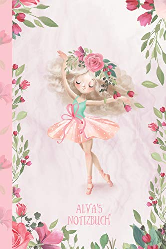 Alva's Notizbuch: Zauberhafte Ballerina, tanzendes Mädchen