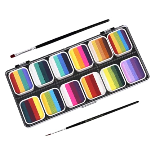 Maquillage visage et corps lavable pour adultes kit cosplay 30 ml
