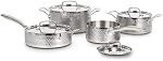 Cuisinart 8-Piece Ensemble de casseroles et de pots en acier inoxydable à trois couches (HTP-8SSC)