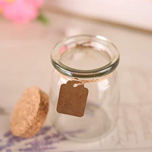 Brajttt 30Pcs Glass Favor Jar With Cork Lids，Multifunctional,Great Decoration（100 Ml,3.4Oz） #TOP6