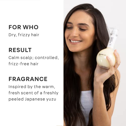 Acondicionador para cabello seco NatureLab Perfect Smooth reparador hidratante de yuzu 2