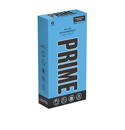 Prime Hydration Sticks Blue Raspberry - 6 count
