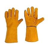 CONFORT SUPÉRIEUR : Les gants anti chaleur sont dotés d'une doublure en coton respirante et qui évacue la transpiration, assurant un confort optimal tout en protégeant vos mains.