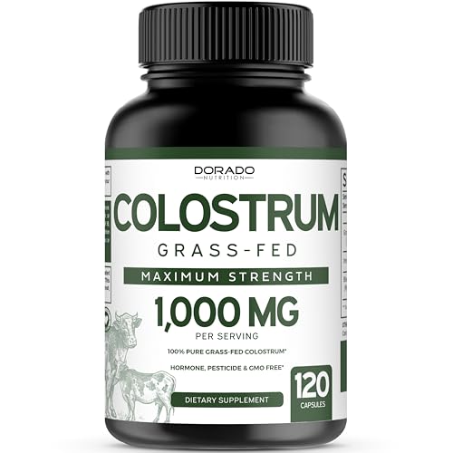 DORADO NUTRITION Colostrum Supplement 1000mg Per Serving and Mushroom Gummies (120 Count) Mushroom Supplement - Thumbnail 2