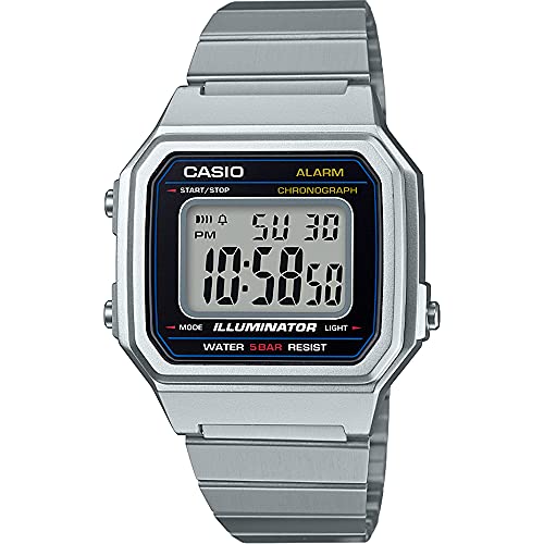 Casio Men's B650WD-1ACF Classic Digital Display Quartz Silver Watch - image 1
