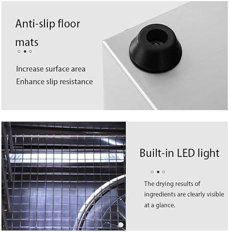 Commercial Freeze Dryer for Food Preservation, Electric Dehydrator Machine for Fruits, Vegetables, Meat & Seafood - 12 Layers, High Efficiency & Quality